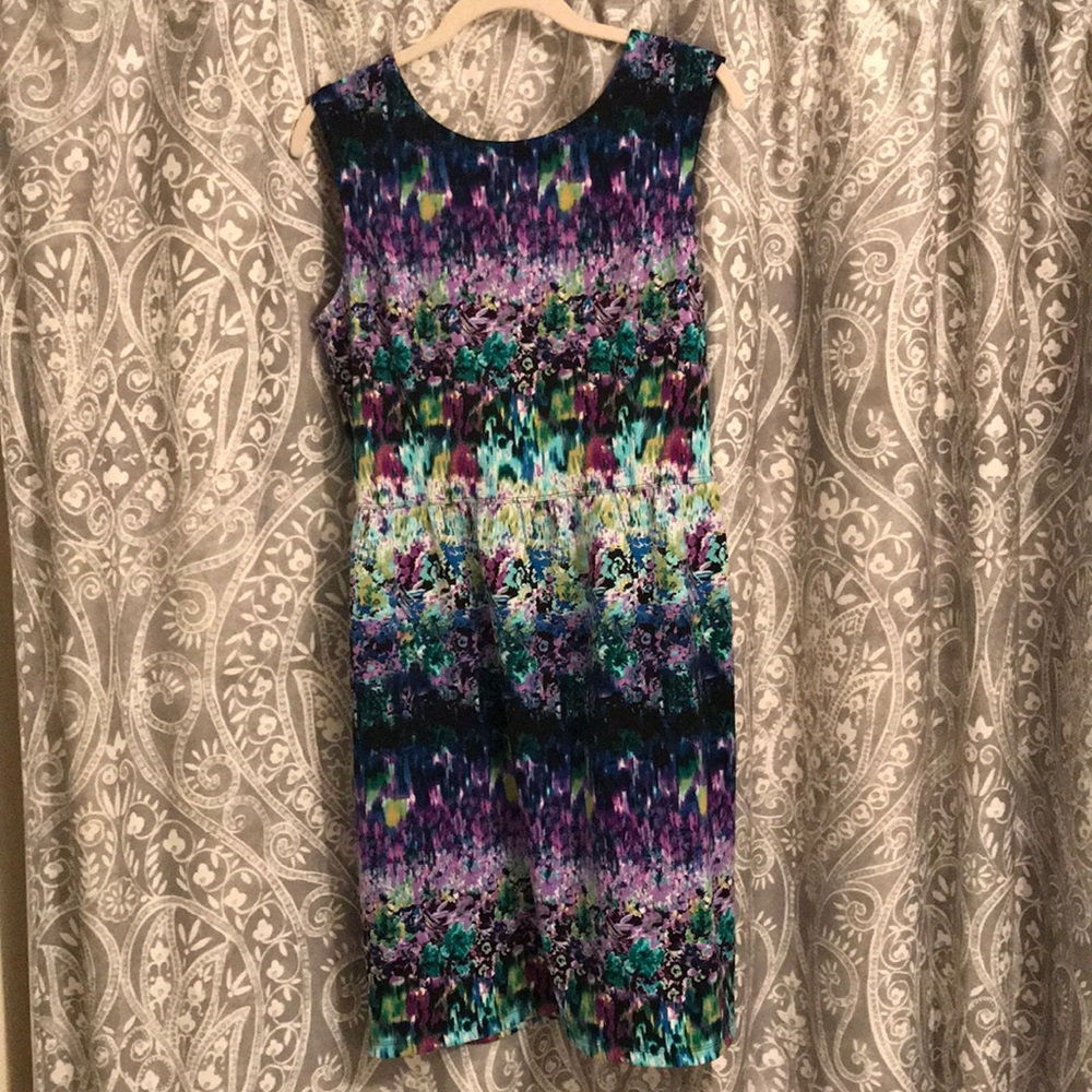 Scuba fabric dress